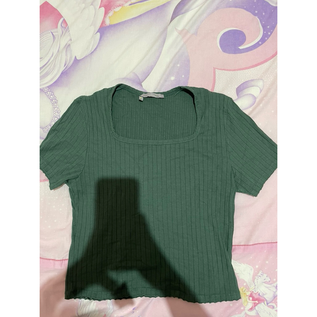 Square neck top flies (preloved)