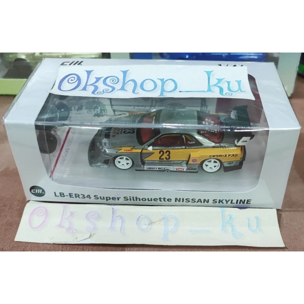 CM Model LB-ER34 Super Silhouette Nissan Skyline Chase