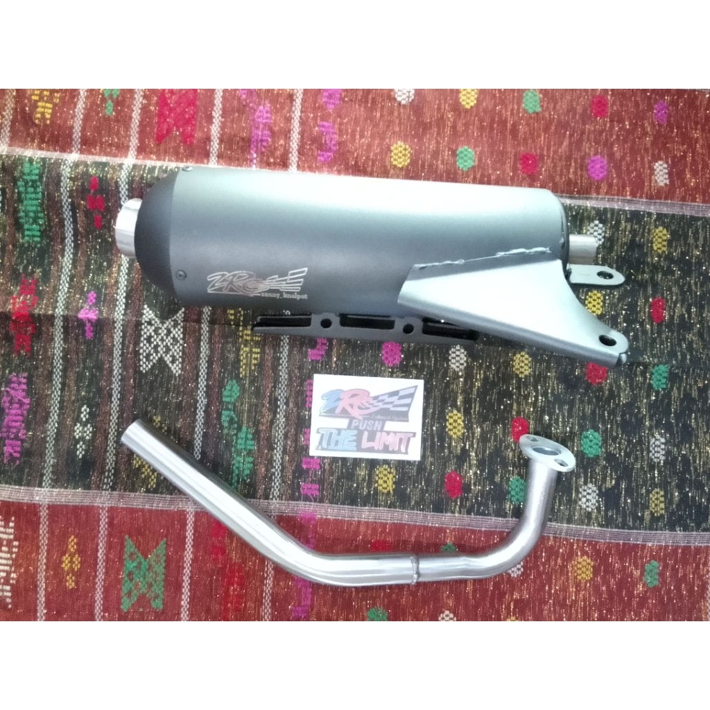 KNALPOT CMS ZRC BEAT SCOOPY 2019 KEBAWAH,INLET 26 28 CEKLIS