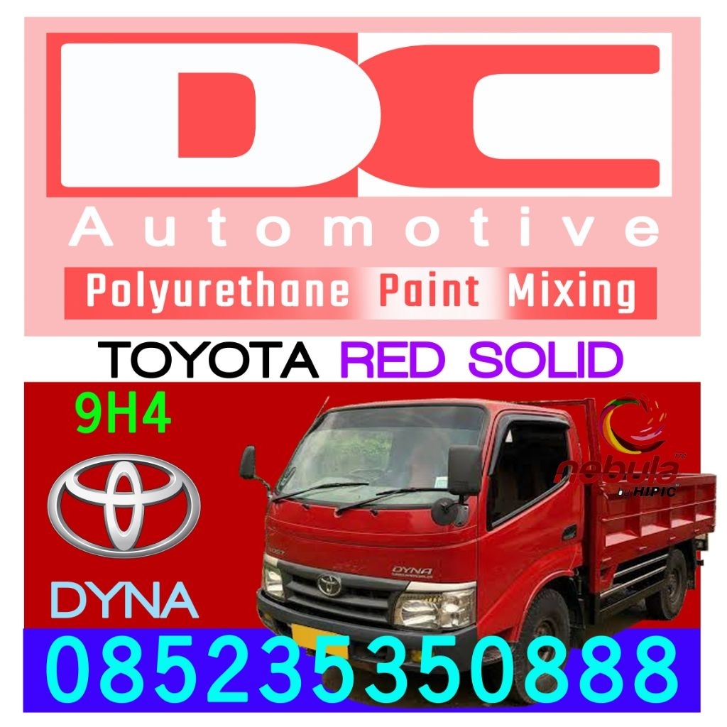 Cat PU Toyota Dyna Red Solid 9H4