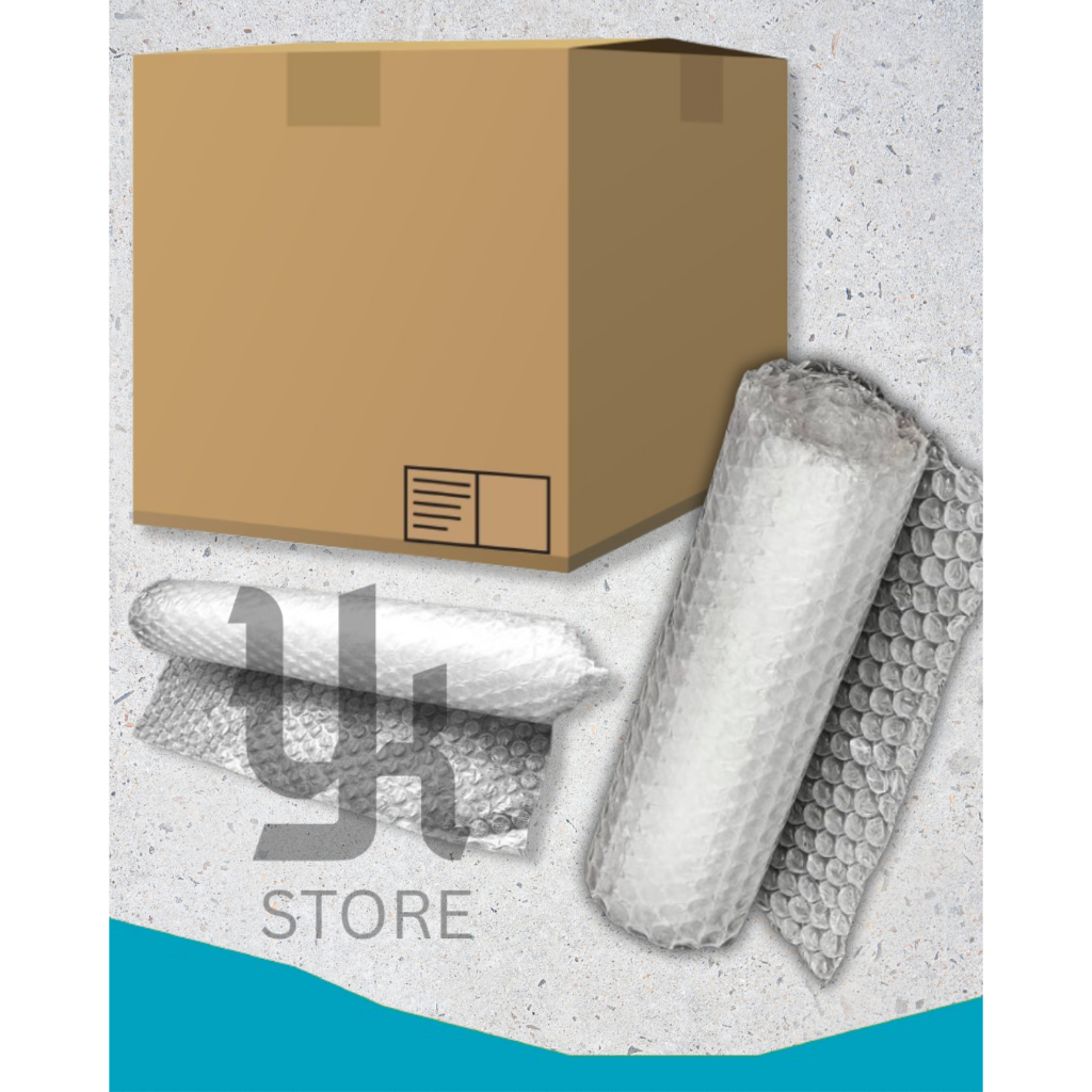 

Tambahan Extra Packing Pengiriman Bubble Wrap Dan Kardus
