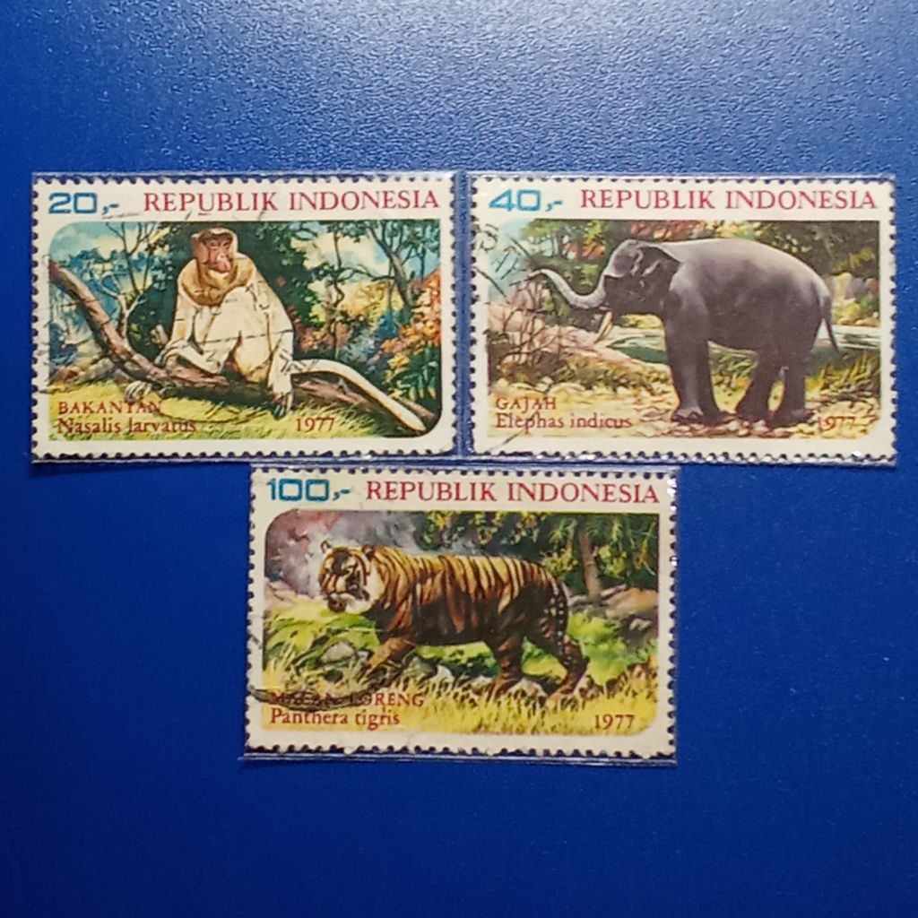 

Perangko Seri Margasatwa 1977