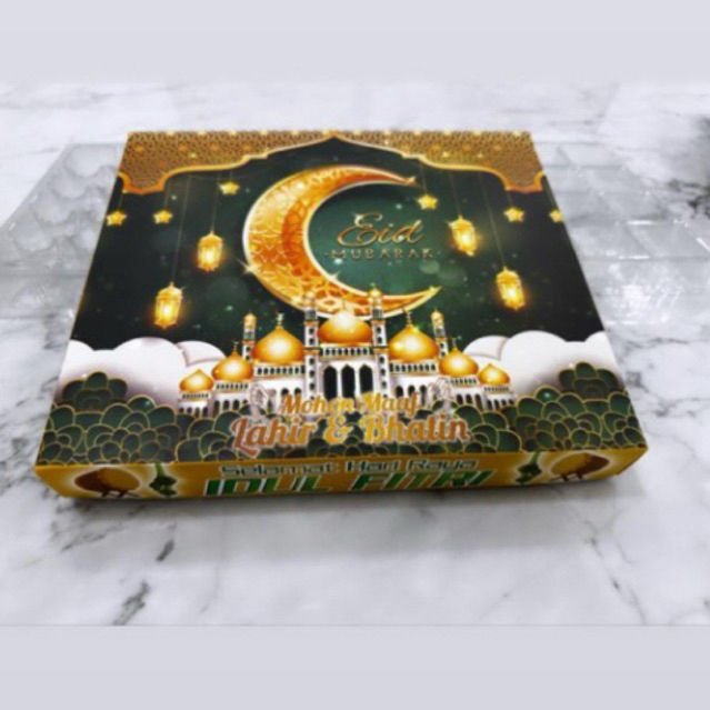 

Kotak Box Nastar Lapis Kue Sekat Mika Lebaran Idul Fitri