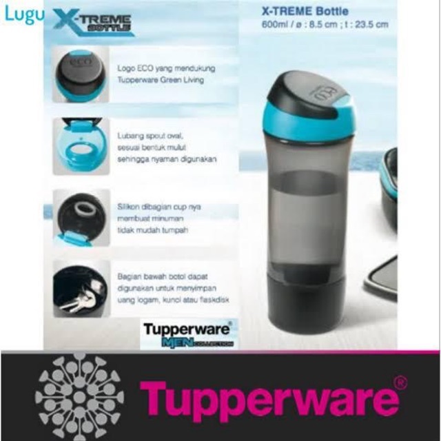 Tupperware xtreme bottle tuperware botol Minum