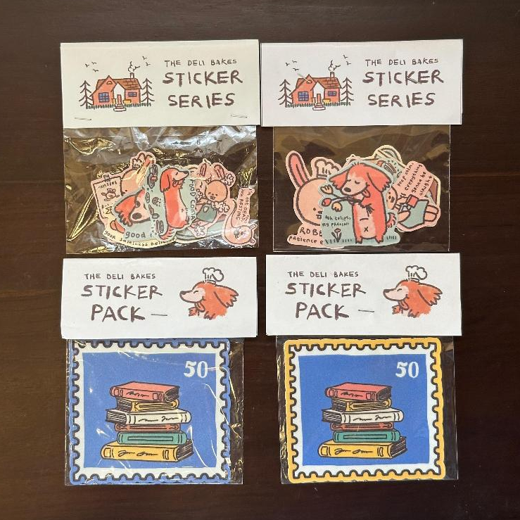 

Sticker Pack and Series - The Deli Bakes Merchandise
