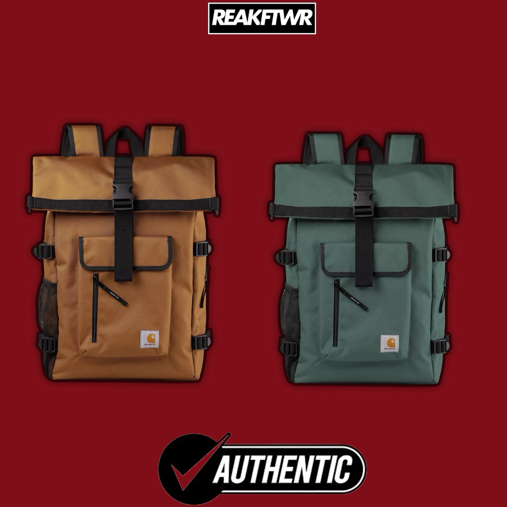 Carhartt WIP Philis Backpack Tas Ransel Pria Wanita Original - Anti Air - Laptop 15 Inch