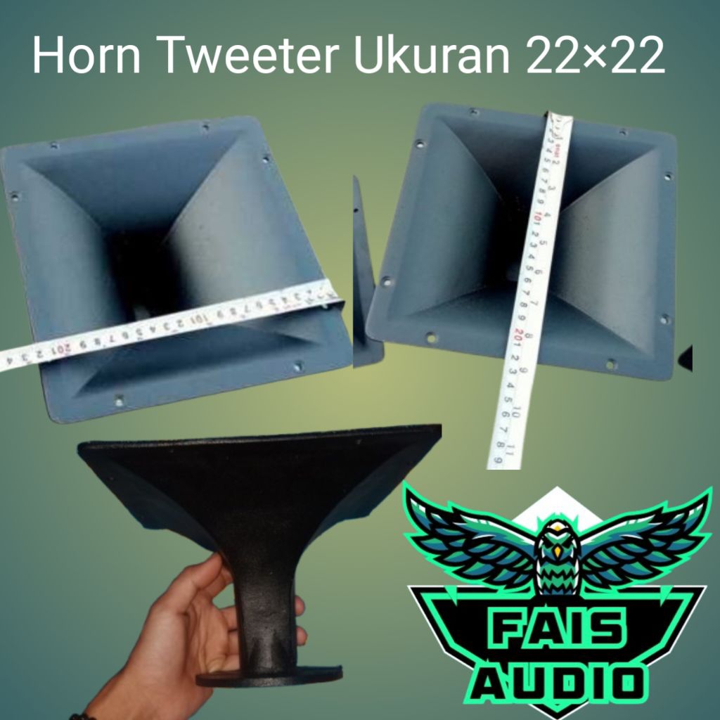 Horn Tweeter,Horn tweeter ukuran 22×22, horn tweeter bahan besi, horn tweeter bahan aluminium