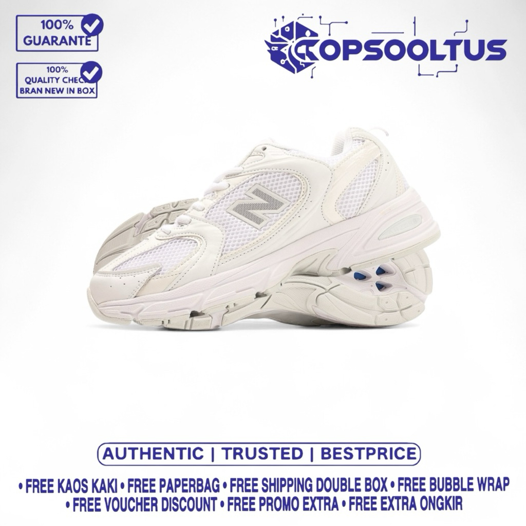 

Sneakers'530R1 White Full'Triple White 100'% Authentic Bnib