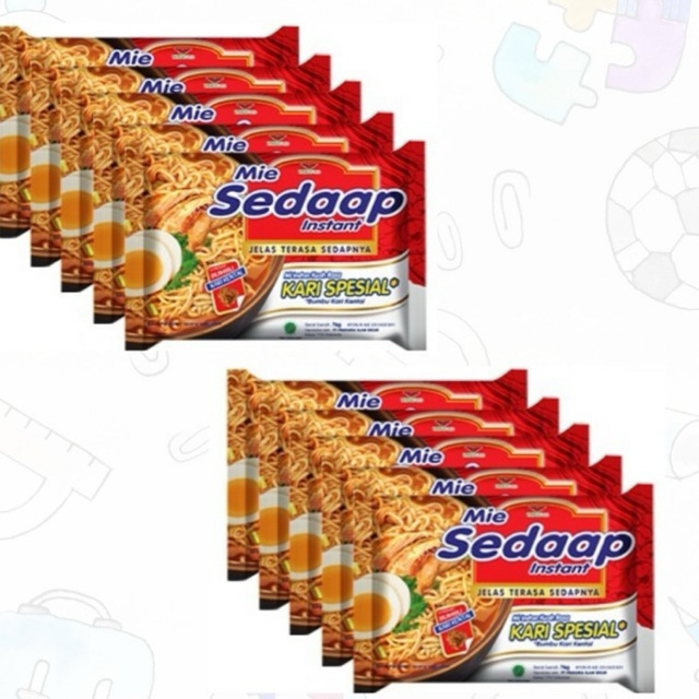 

Mie Sedaap Kari Spesial Isi 10