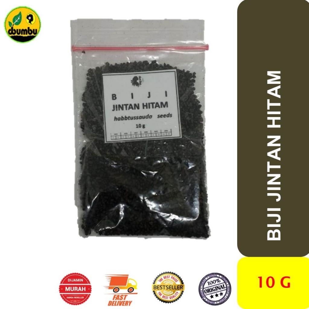 

Biji Jintan Hitam kemasan Sachet 10 gram / Habbatussauda/ Black Cumin