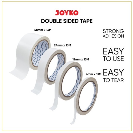 

JOYKO Double Tape (Blue Core) 6 | 12 | 24 | 48