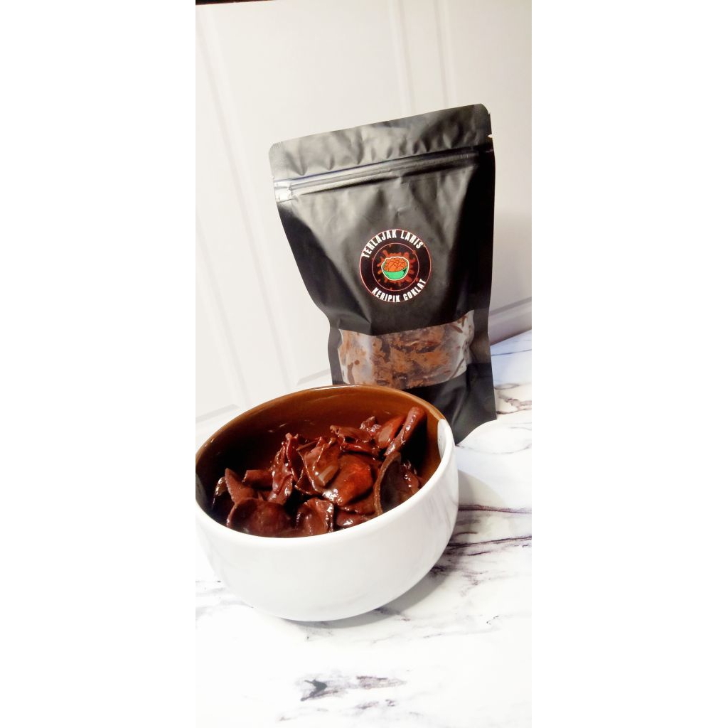 

Terlajak laris keripik coklat berat 150 gram