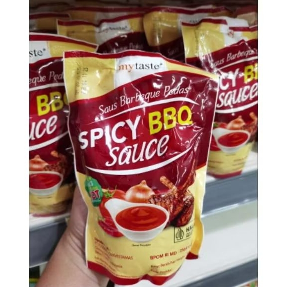 

my taste saus spicy BBQ 500gr