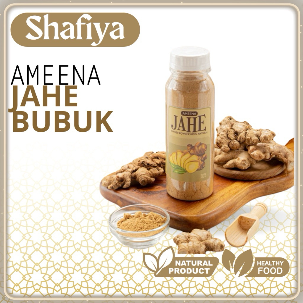 

Jahe Bubuk Grade A | Ameena Premium Quality