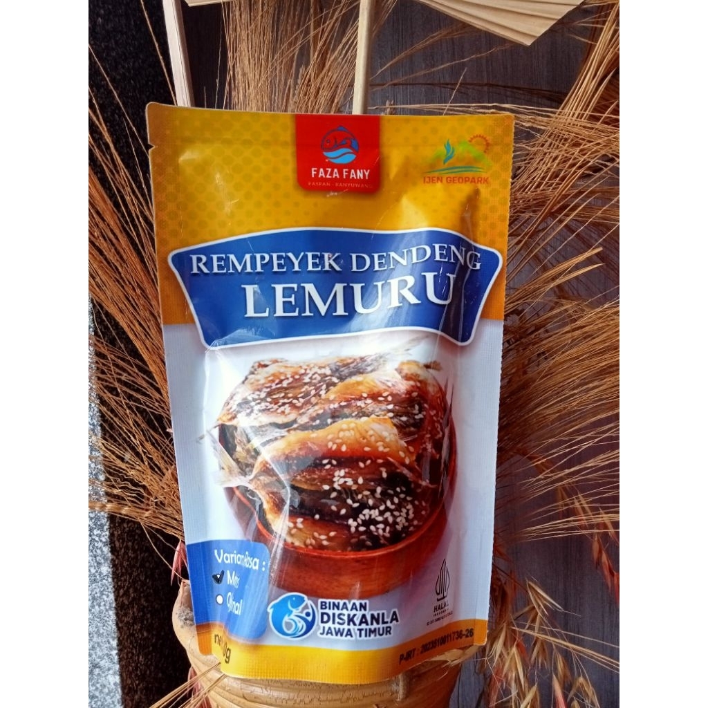 

Rempeyek Dendeng Lemuru