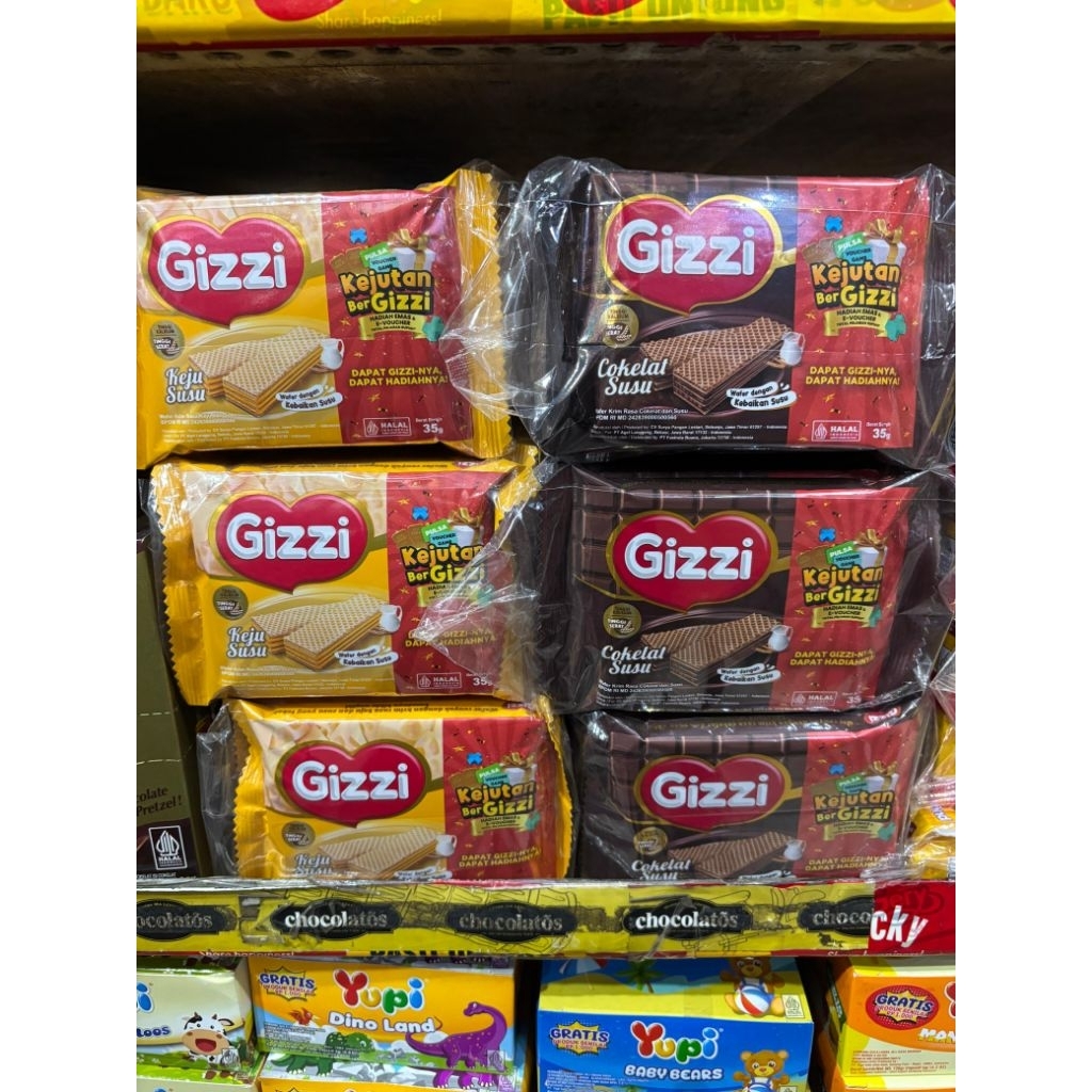 

wafer gizi 35gr 1 pack isi 6