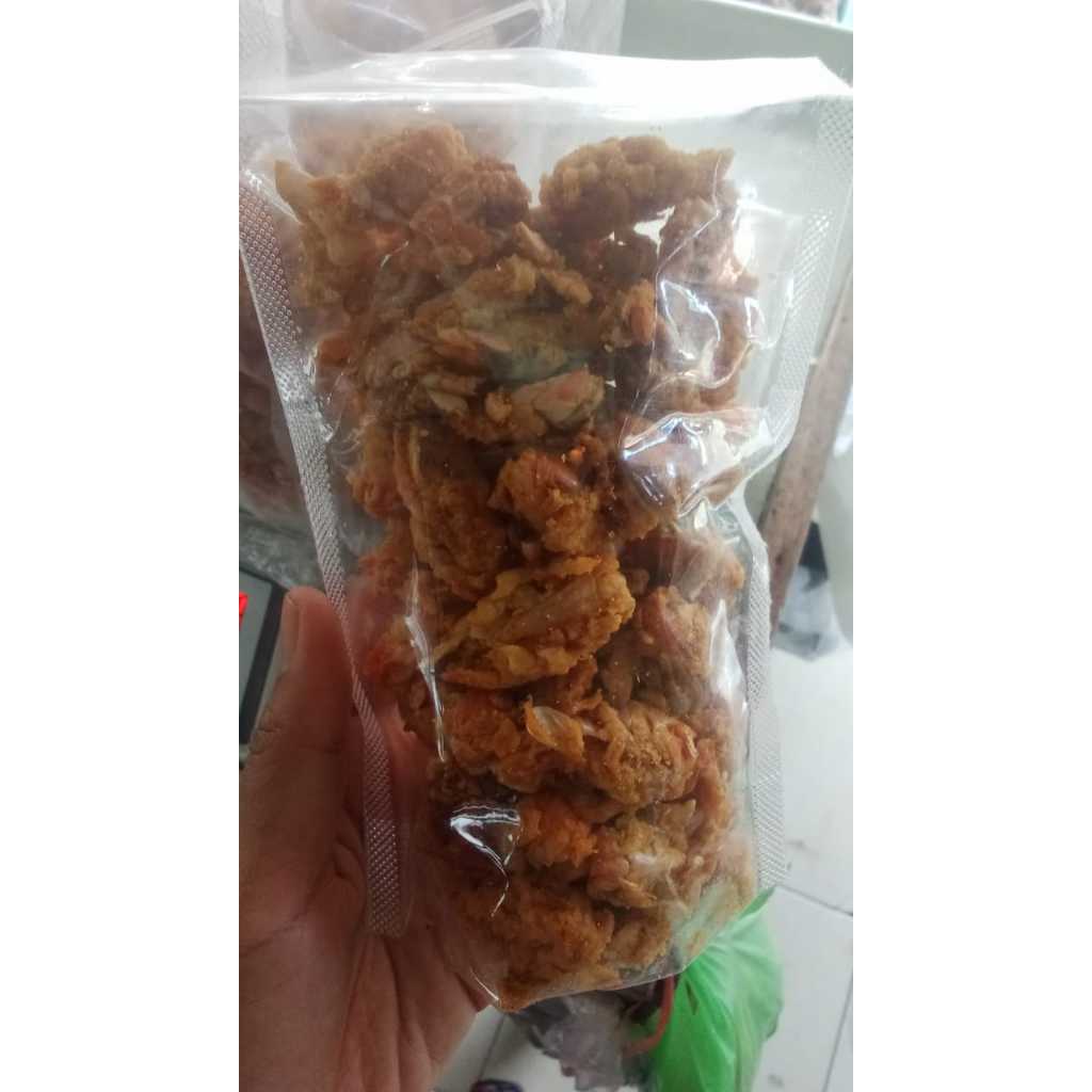 

Yutuk goreng / yutuk krispi pakai tepung berat 1 ons/ 100 gram