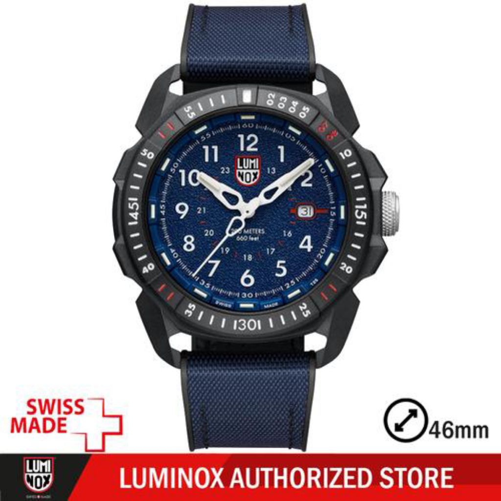 LUMINOX XL.1003.ICE Jam Tangan Pria Analog Swiss Made Navy 1003 ICE