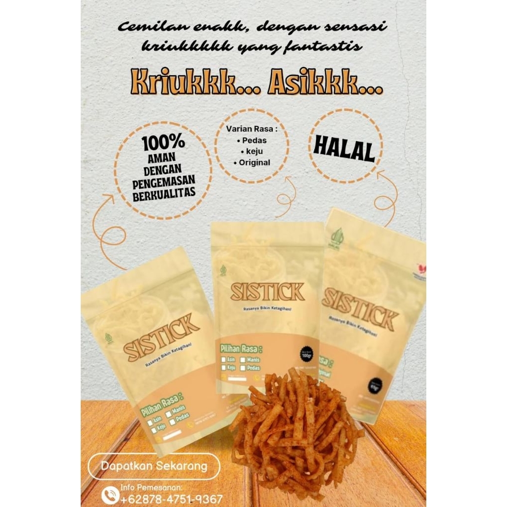 

sistick kue bawang pangsit cheese stick crunchy