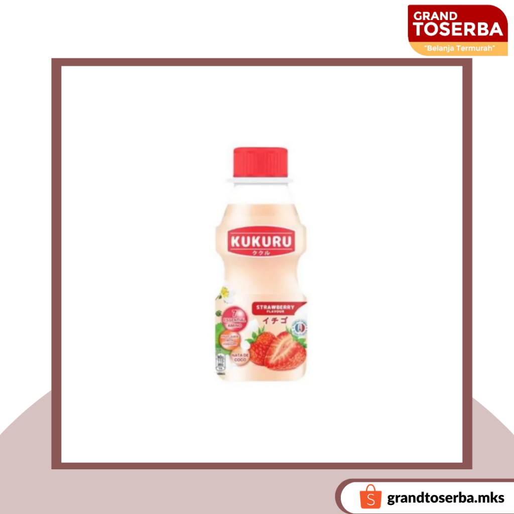 

KUKURU STRAWBERRY YOGHURT 280ML