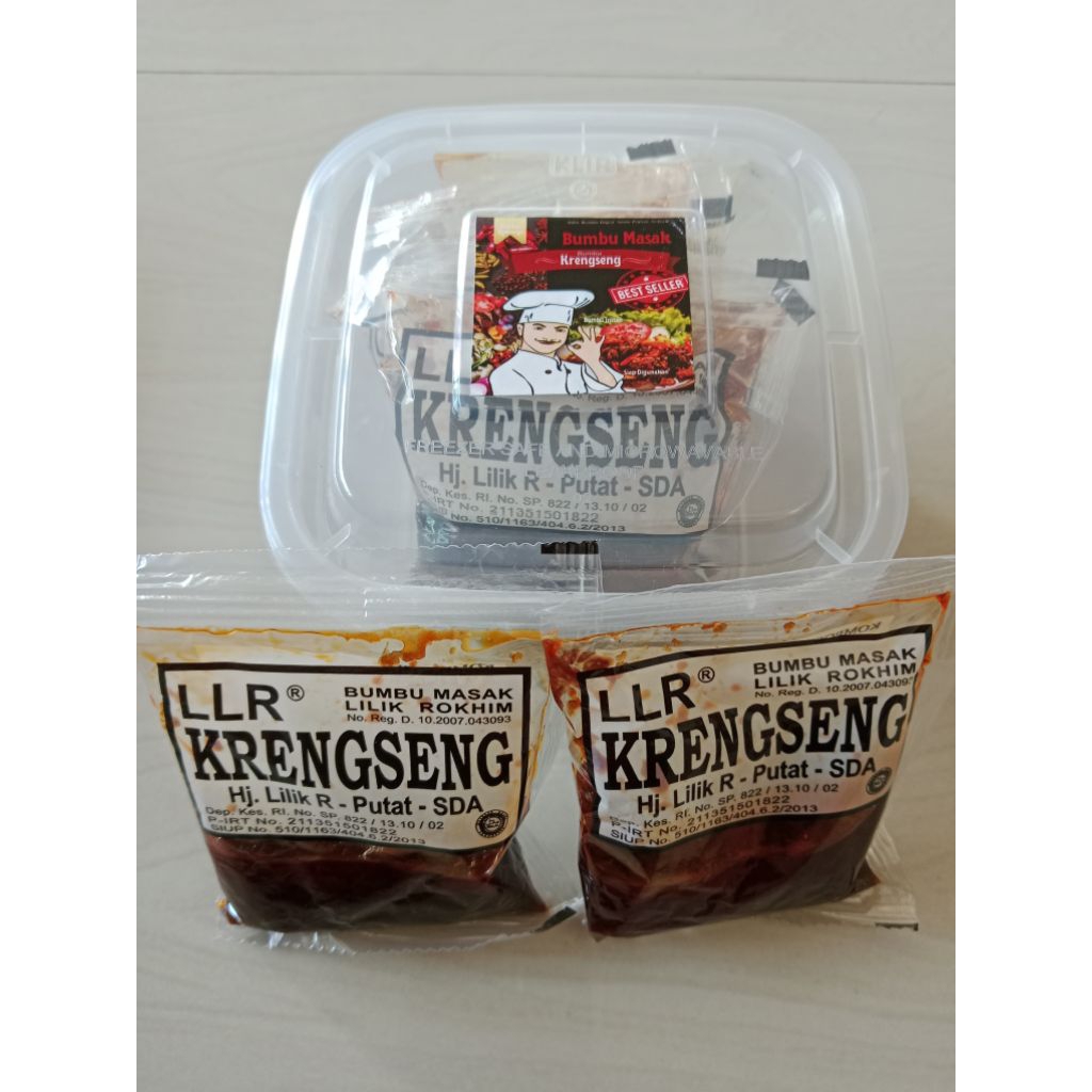 

Krengseng Bumbu Instan Paket Thinwall isi 5 pcs