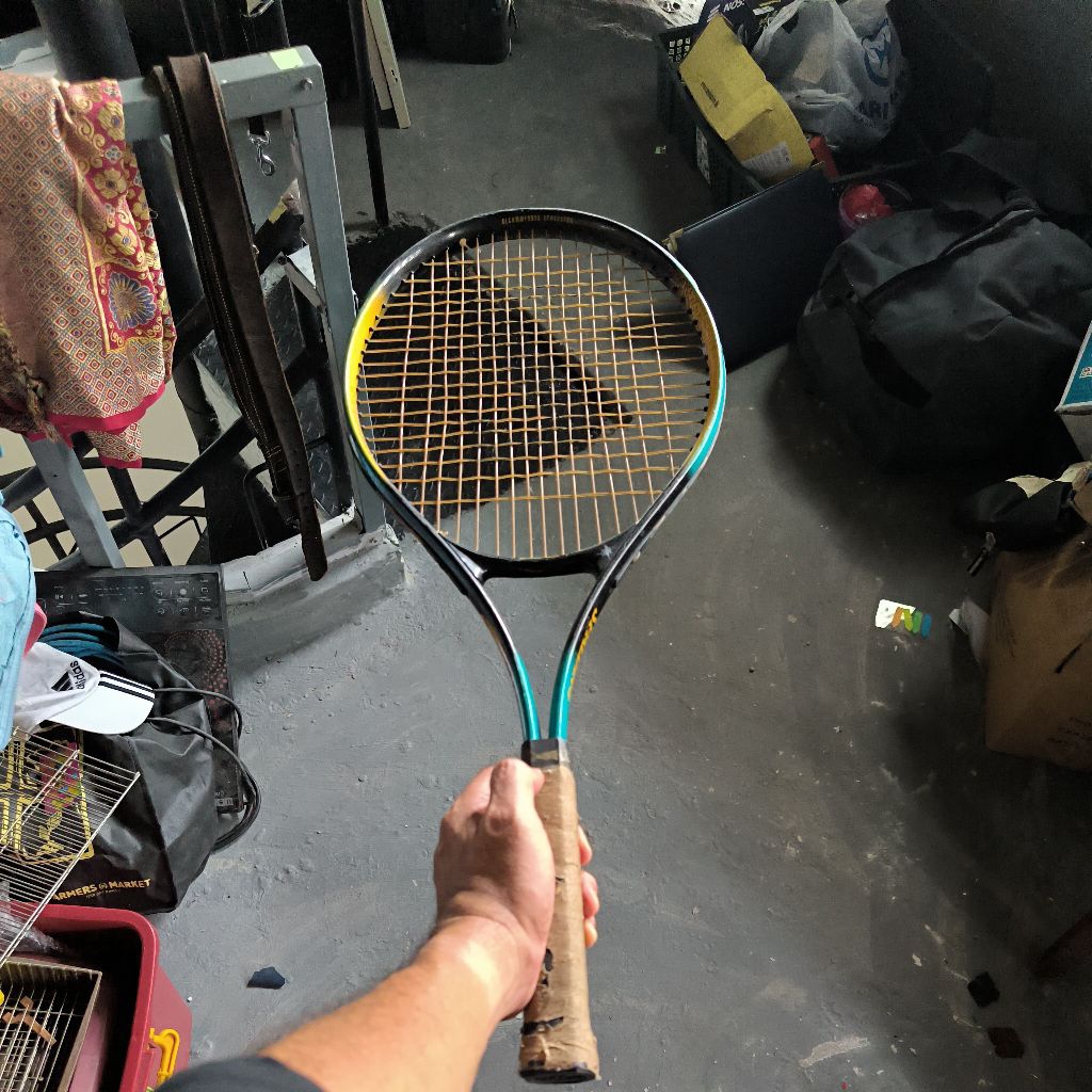 Raket Tennis Spalding World Pro preloved ..