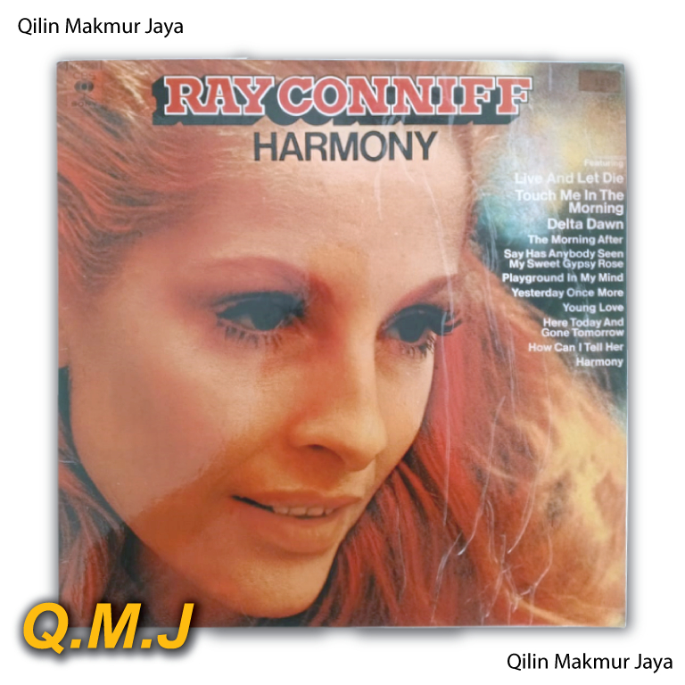 Ray Conniff – Harmony, 12 Inch (Vinyl/Piringan Hitam/PH/LP/Musik)