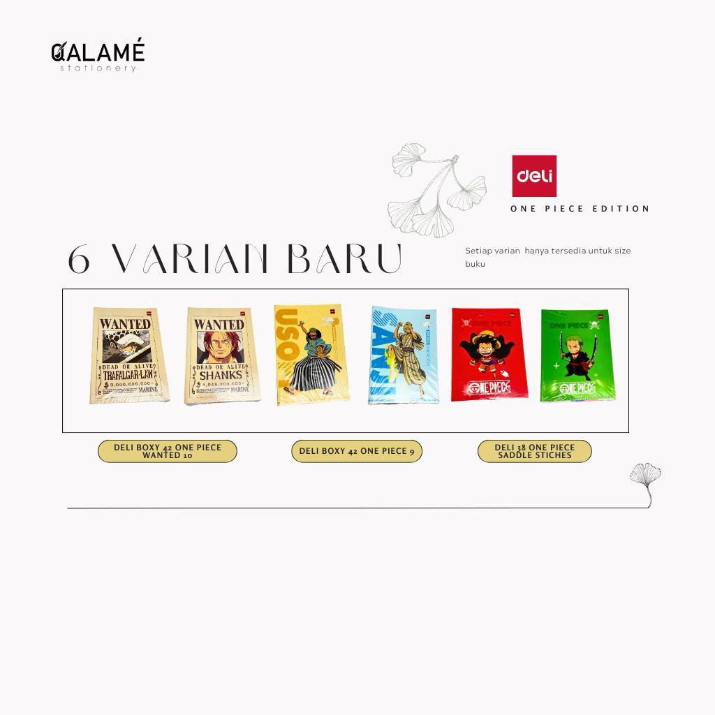 Buku tulis Deli One Piece edition