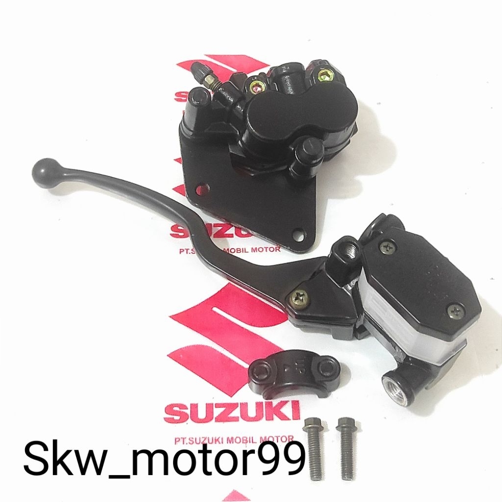 Kaliper+Master Rem Set Depan Suzuki Thunder 125,Rgr 150,Trs,Trz