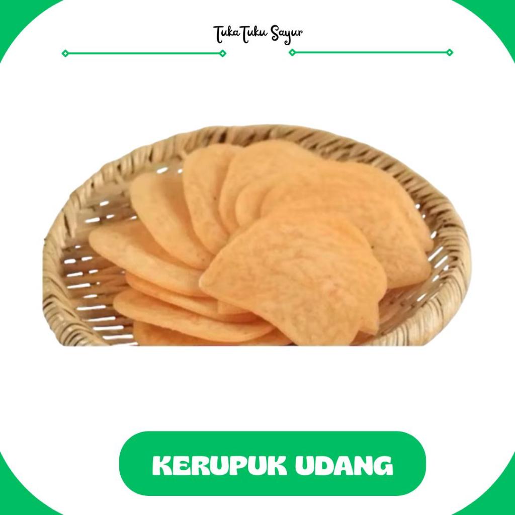 

KERUPUK UDANG SEDANG MENTAH Per 250gr - TukaTuku Sayur