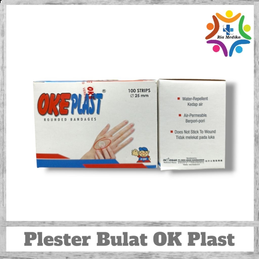 Plester OKE Plast  Plester Bulat  Plester OKE PLAST  Plester Bulat OK Plast