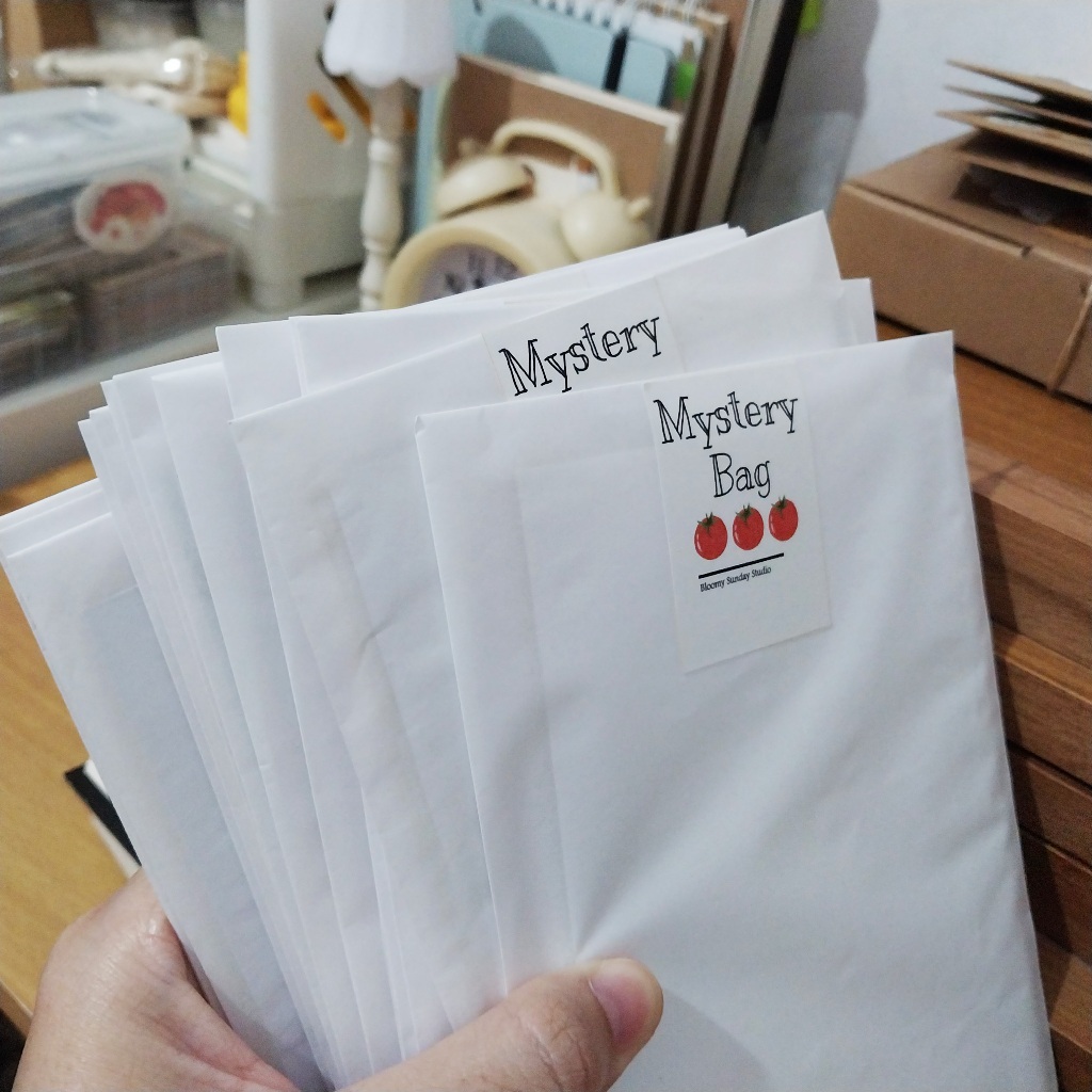

Mystery Bag / Random Sticker dan Postcard by Bloomy Sunday Studio