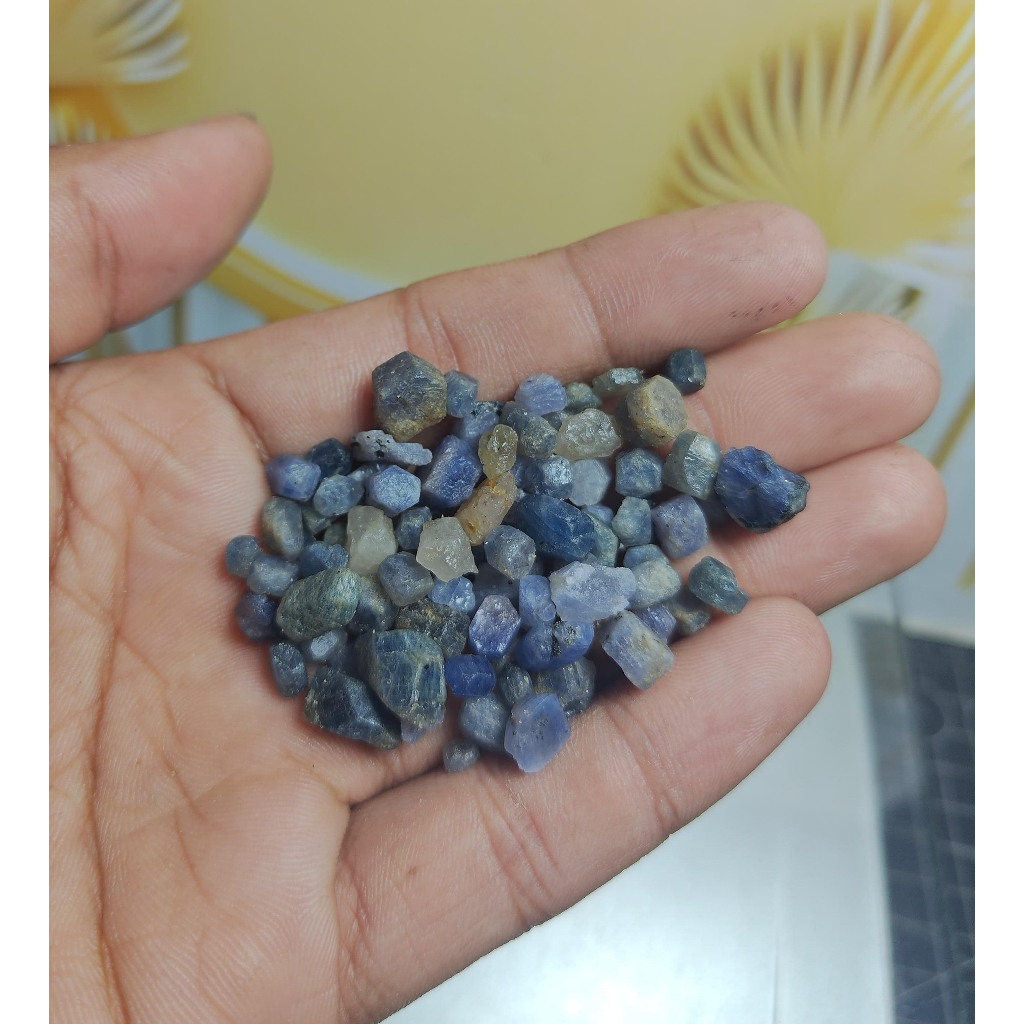 Natural Blue Sapphire rough (6)