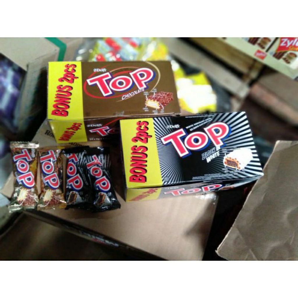 

Wafer Top Renyah Isi 24+2/Kotak 26 Pcs