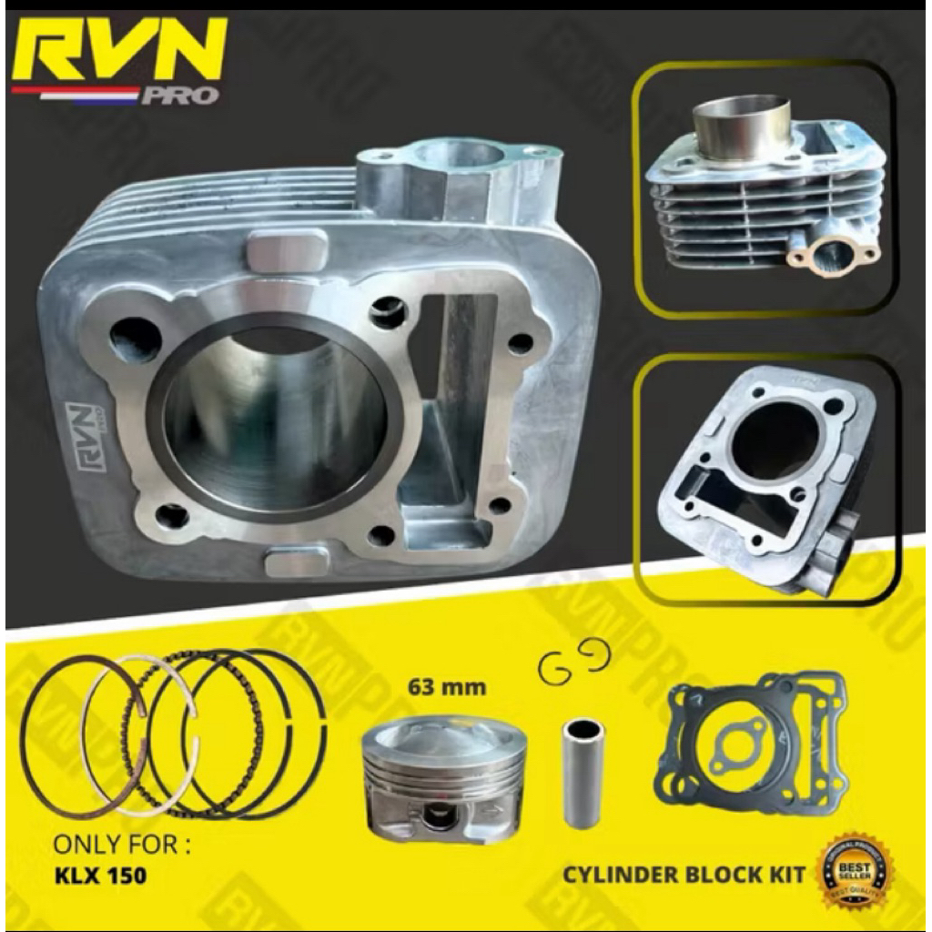 Blok Seher Bore Up KLX DTRACKER Bore Up 63MM 66MM Free Packing Original RVN PRO