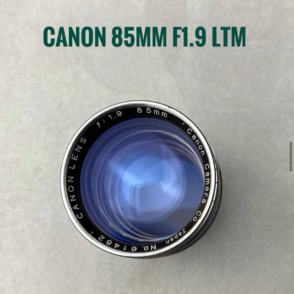 Canon 85mm f1.9 LTM mount M39 SPESIAL BOKEH SWIRLY