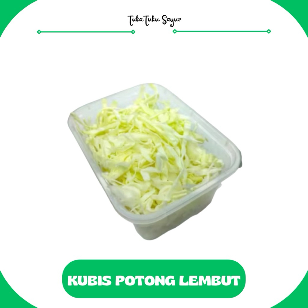 

KUBIS POTONG LEMBUT 100gr - TukaTuku Sayur