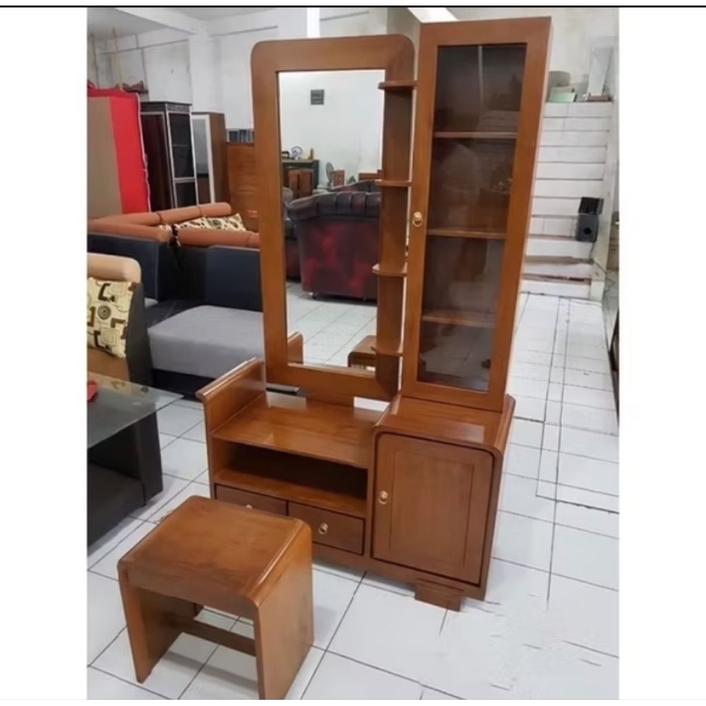 Meja Rias Minimalis Kayu Jati Meja Rias Kayu Jati