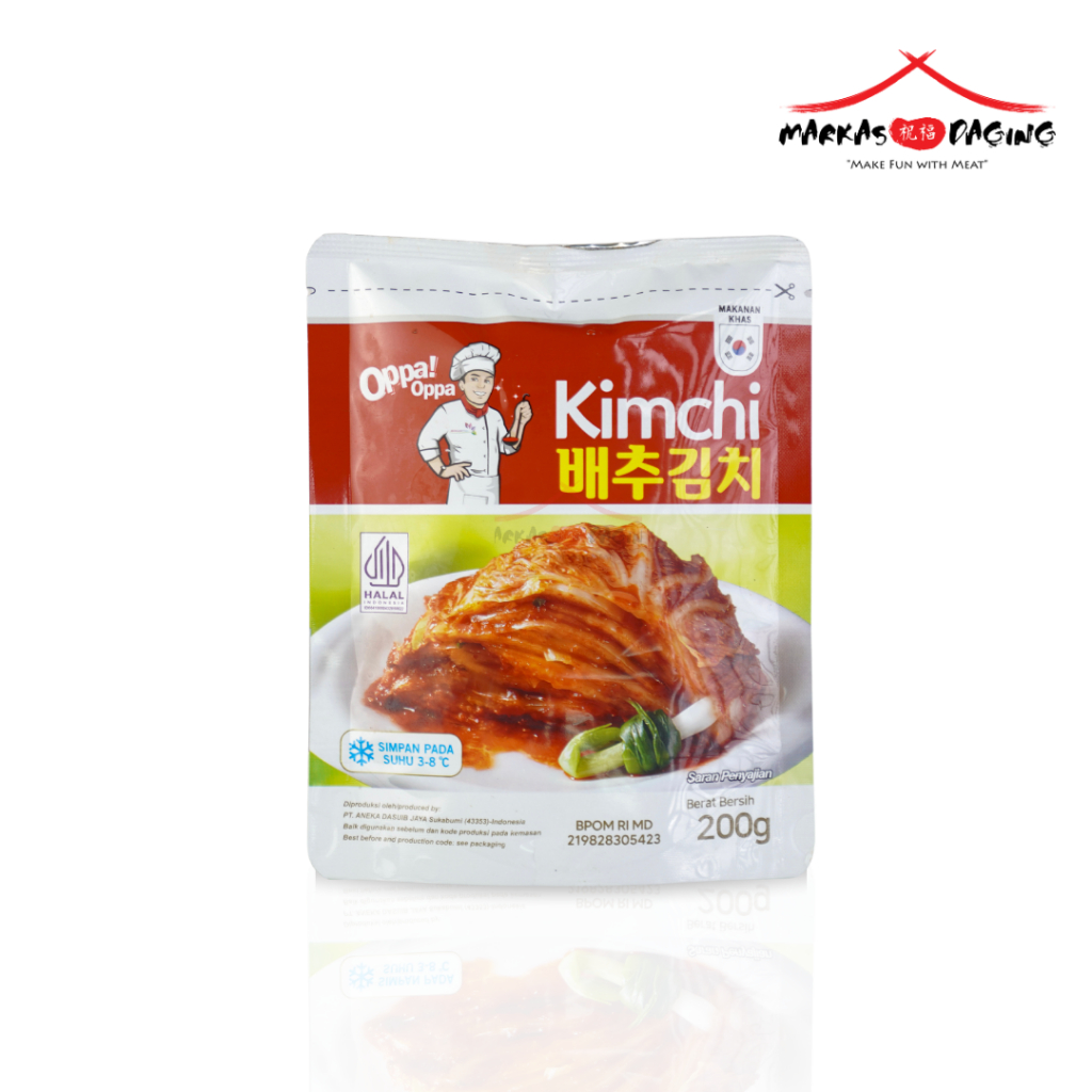 

Kimchi Oppa! Oppa Makanan Tradisional Korea - 200gram - Markasdaging