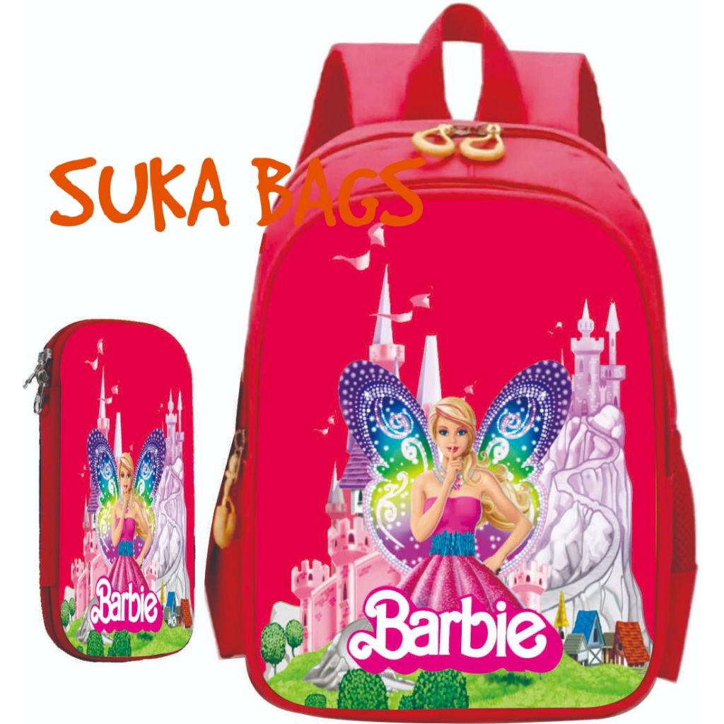 tas anak sekolah SUKA BAGS bisa COD perempuan termurah barbie