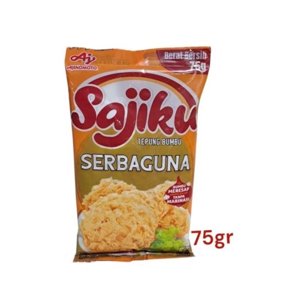 

sajiku tepung serbaguna / tepung ayam goreng 70g 75g dan 220g