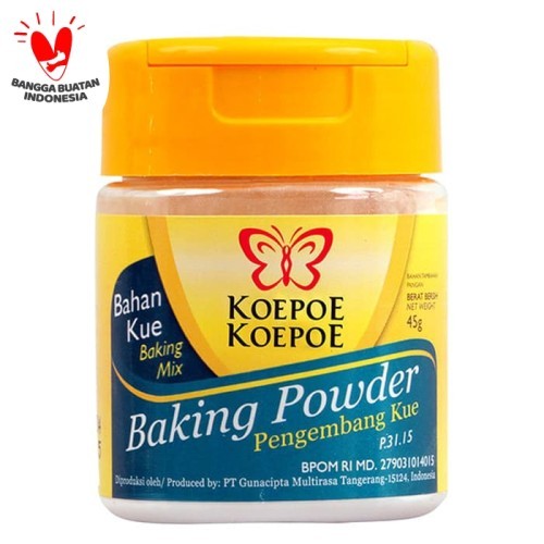 

KOEPOE KOEPOE Baking Powder Kupu Kupu 45gr Kecil