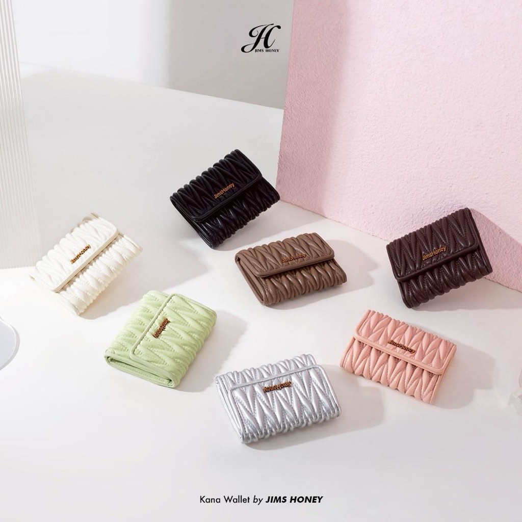 Jimshoney Kana Wallet Dompet Pendek Dompet Lipat Dompet Mini Dompet Wanita Jimshoney Martapura