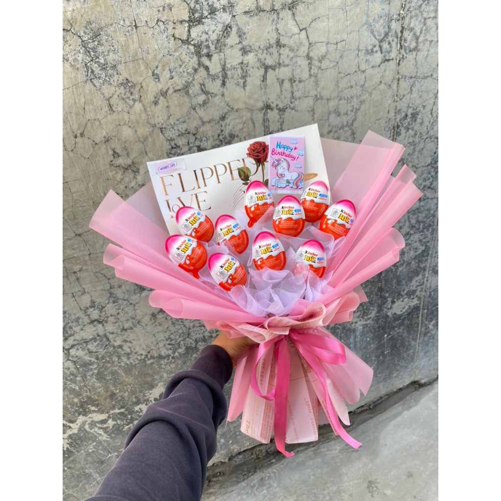 

Buket by req kinder joy/bueno by req customer