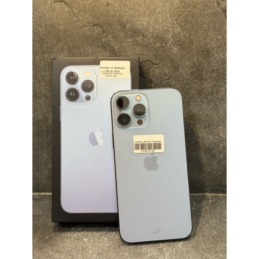 IPHONE 13 PROMAX 128GB SECOND IBOX RESMI