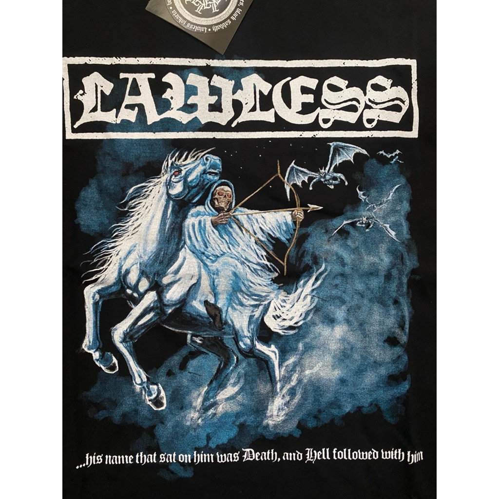 Lawless Jakarta - Pale Rider - Size XL -New - Free Sticker