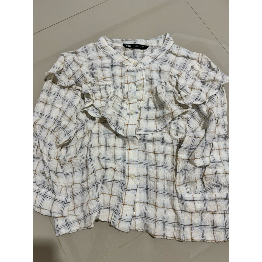 Ruffle Blouse by Zara