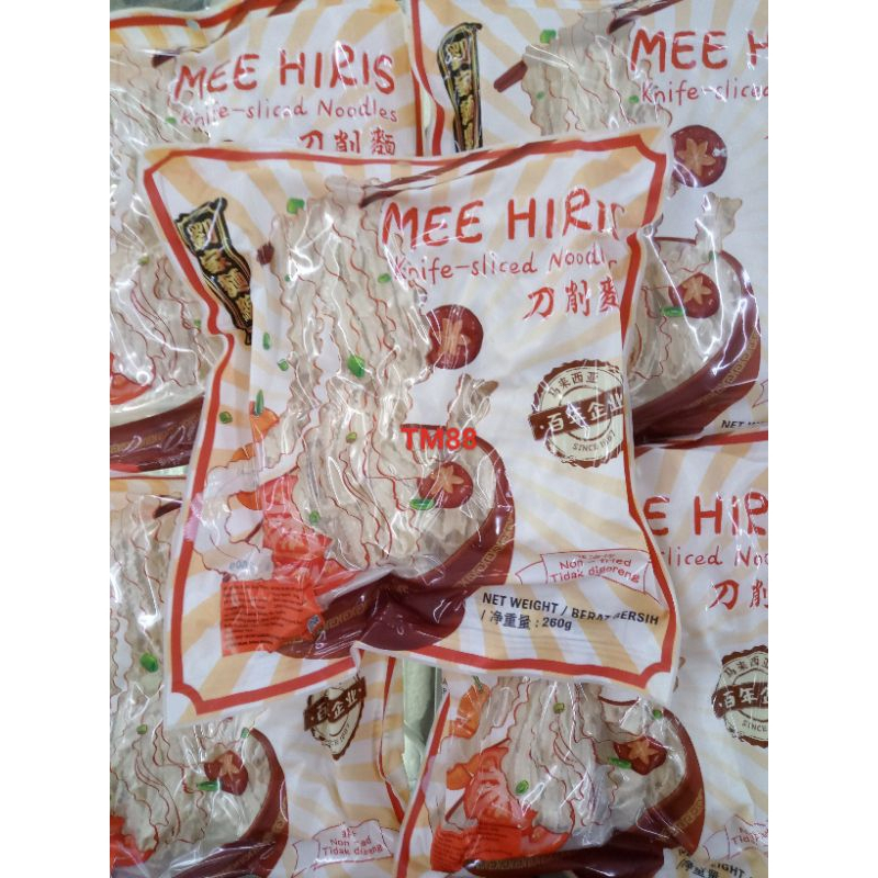 

260g mee hiris knife sliced noodles / mie / mi