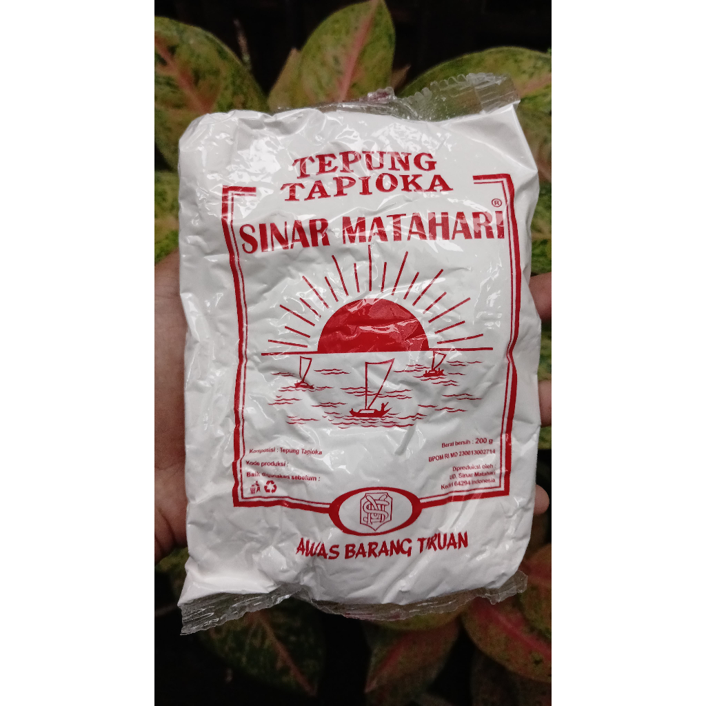 

Tepung tapioka Sinar Matahari 200gr