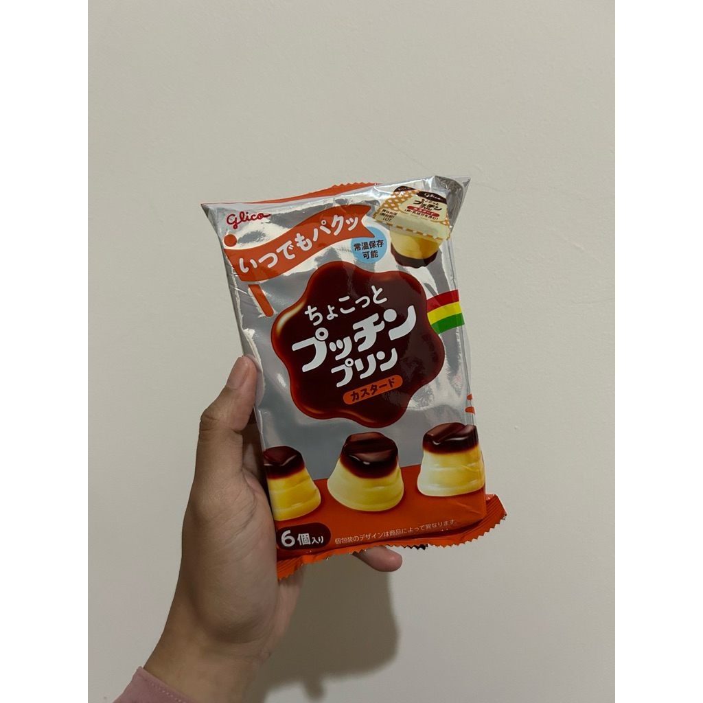 

Glico mini puding milk pudding jepang